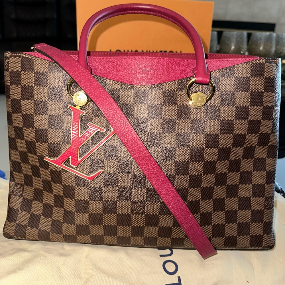 Louis Vuitton Damier Ebene Canvas LV Riverside Tote